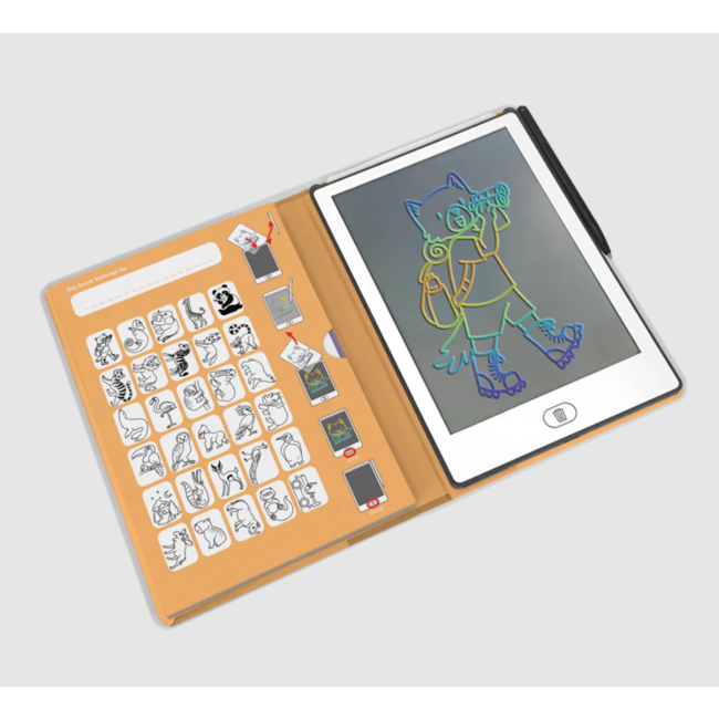 Kidywolf Kidydraw mini Tekenblok Dieren