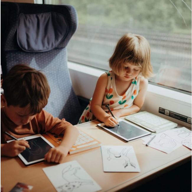 Kidywolf Kidydraw mini Tekenblok Dinosaurussen