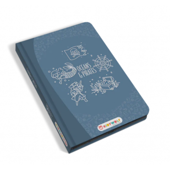 Kidywolf Kidydraw mini Tekenblok Oceaan en Piraten