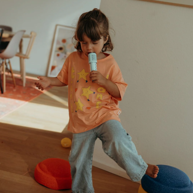 Kidywolf Kidykaraoke luidspreker met 2 microfoons