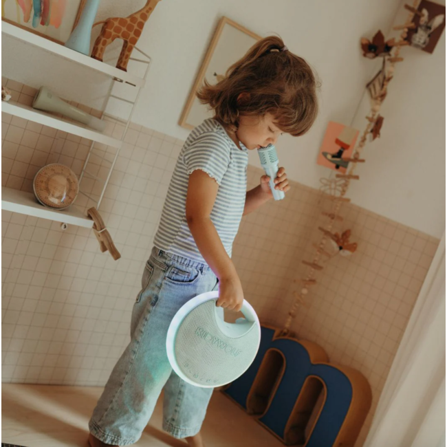 Kidywolf Kidykaraoke luidspreker met 2 microfoons