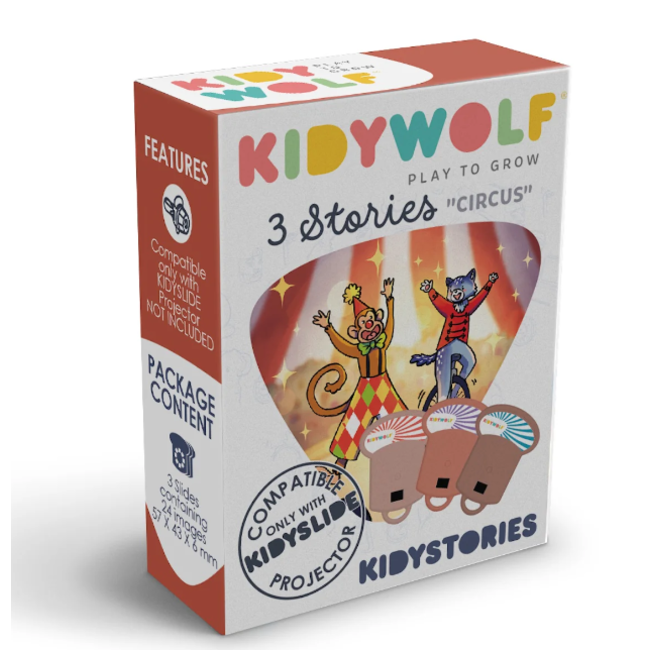 Kidywolf Kidystories Le Cirque uitbreidingsset voor Kidyslide