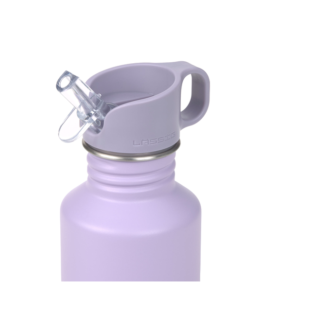 Lassig Drinkfles stainless steel Little gang Heart lilac