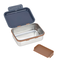Lassig Lunchbox stainless steel Little gang Smile Navy