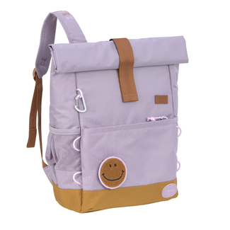 Lassig Lassig Medium Rolltop backpack Little gang Lilac