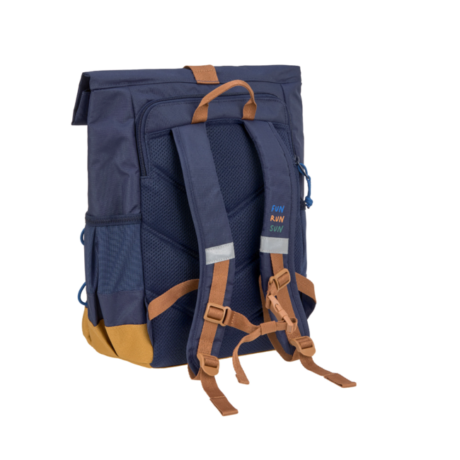 Lassig Medium Rolltop backpack Little gang Navy
