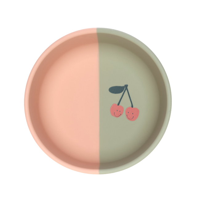 Lassig Siliconen bakje Happy Fruit Cherry