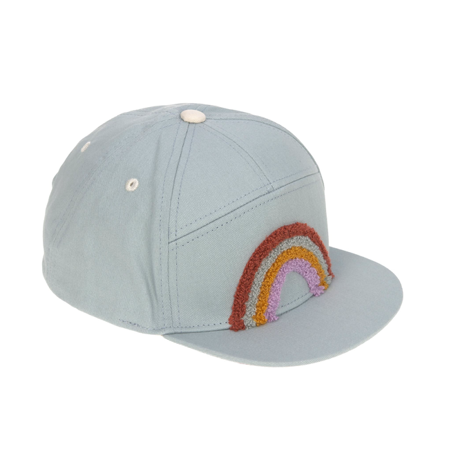 Lässig skatercap Rainbow Light Blue