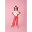 Jubel Jubel t-shirt flower heart - Picknick Perfect wit