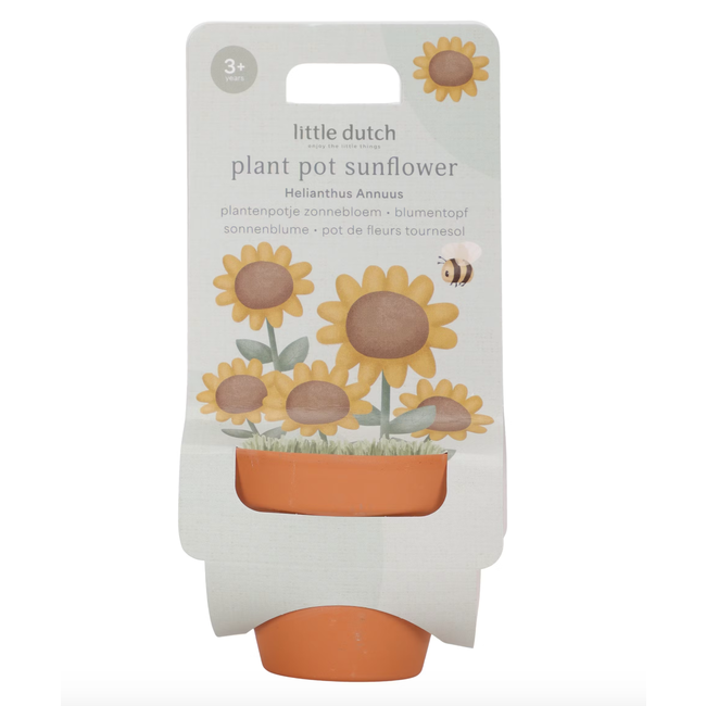 Little Dutch plantenpotje Zonnebloem
