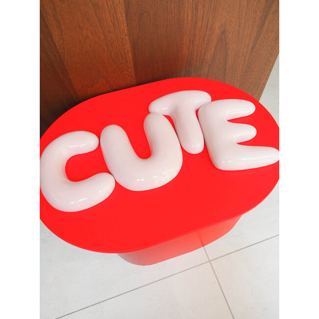 The Gift Label Wall letter blue