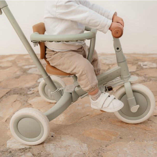 Little Dutch 4-in-1 driewieler Groen