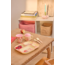 Rice Rice Baby eetset - Roze - Fun Fair - Geschenkdoos