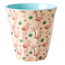 Beker Small - Pink - Funky Prints - 6-pack