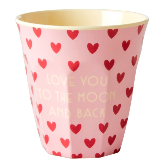 Beker Small - Pink - Funky Prints - 6-pack