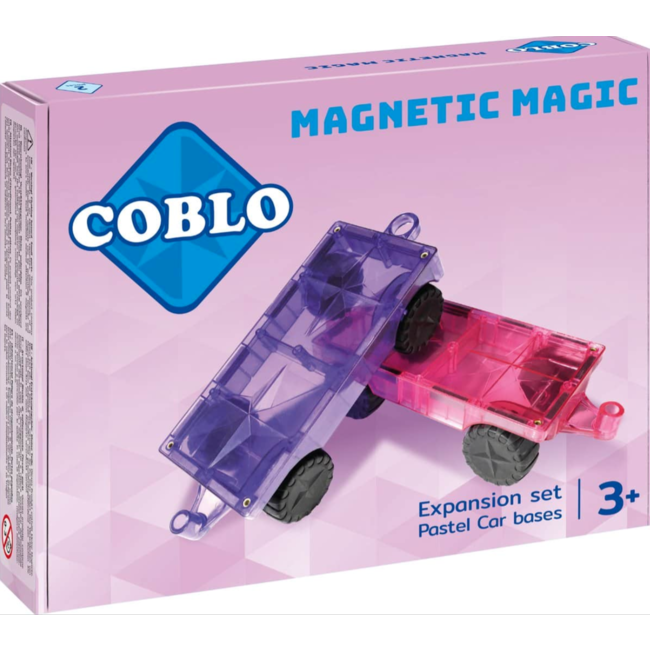 Coblo Auto | Uitbreidingsset  Pastel | 2