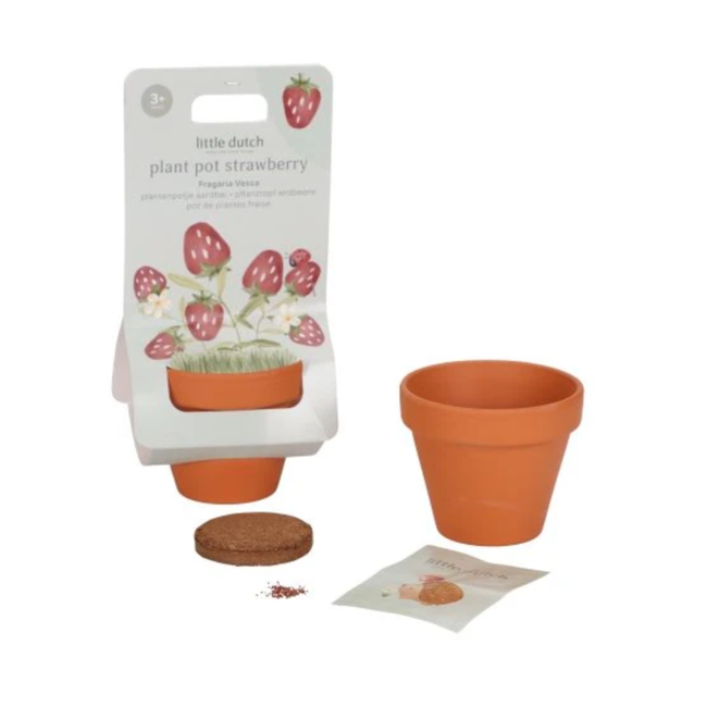 Little Dutch plantenpotje Aardbei