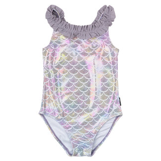 Mikk-Line Mikk-Line badpak recycled aop lavender aura