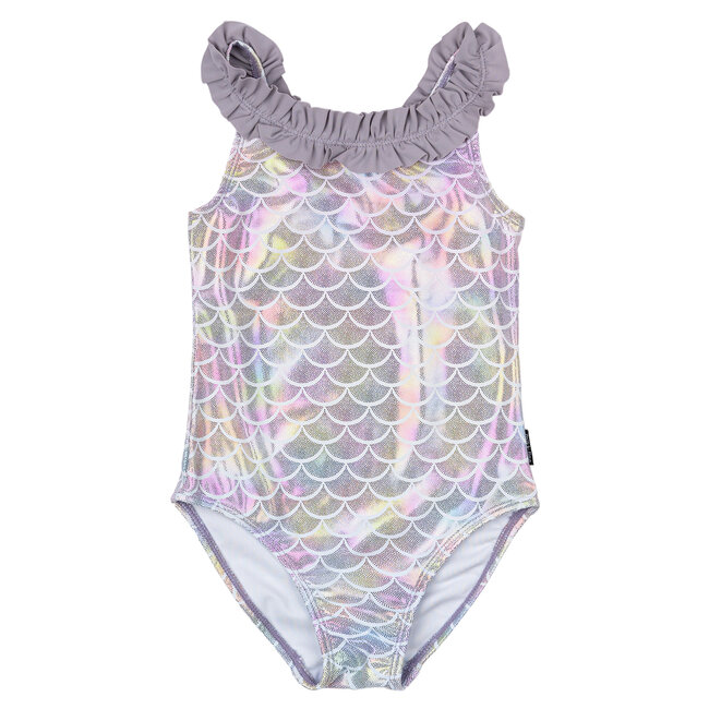 Mikk-Line Mikk-Line badpak recycled aop lavender aura