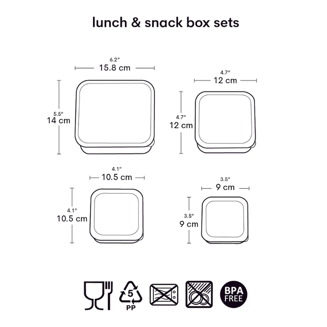ALLC Lunch en Snackbox Dierenvriendjes
