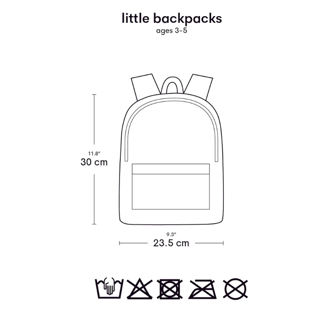 ALLC Rugzak klein Dierenvriendjes