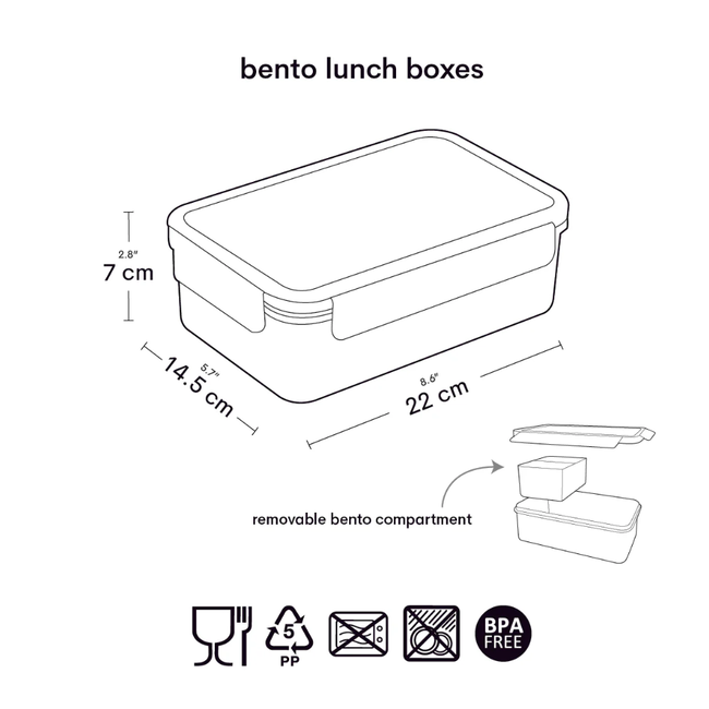 ALLC Bento lunchbox Kersen
