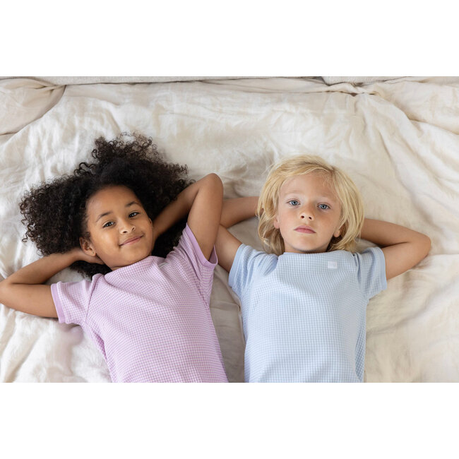 Feetje Shortama wafel - Summer Special lila