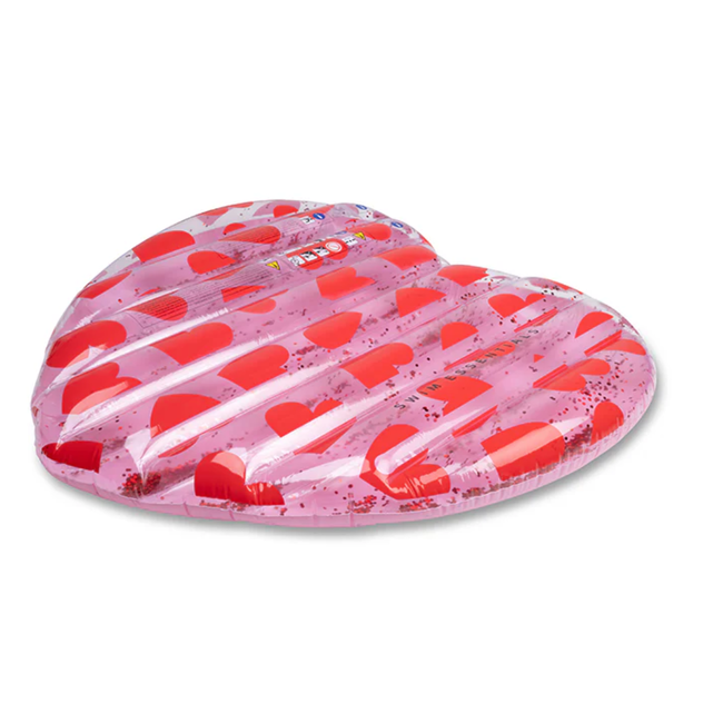 Swim Essentials Luchtbed Roze mini hearts