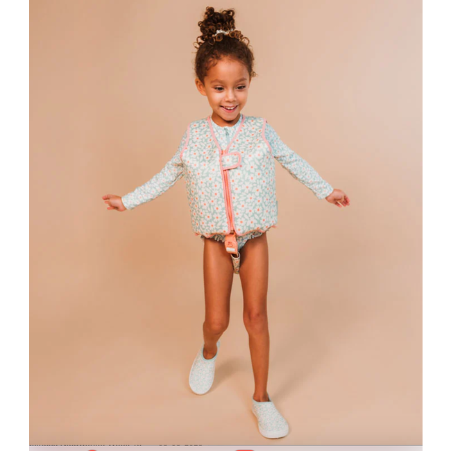 Swim Essentials Zwemvest Florish Groen 2-3 jaar