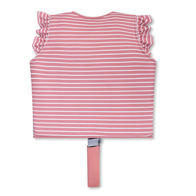 Swim Essentials Zwemvest Daisy flower rood wit 1-2 jaar
