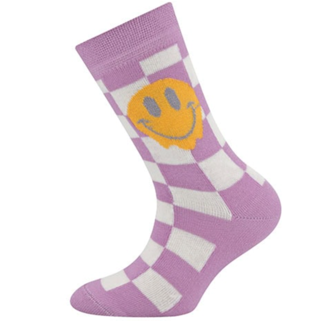 Ewers sokken Block Smile Orchidee