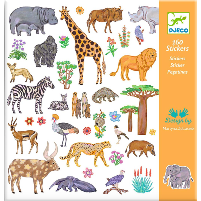 Djeco dj09284 Stickers Kenia