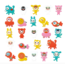 Djeco dj09050 Knutselset stickers Dieren