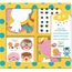 Djeco dj09050 Knutselset stickers Dieren