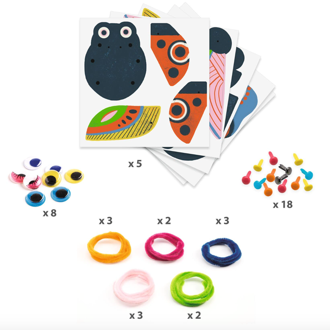 dj08982 Knutselset Insecten