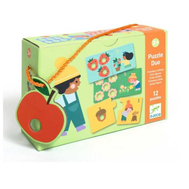 Djeco dj08272 Puzzel duo eerste cijfers