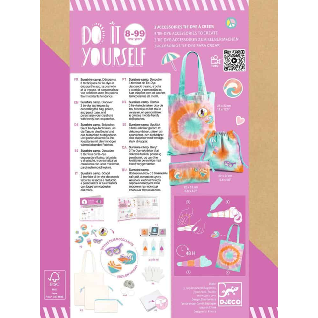 dj07942 Knutselset tie-dye