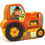 Djeco dj07275 Puzzel tractor 16stukjes