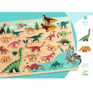Djeco dj01832 Puzzel Dino 22stukjes