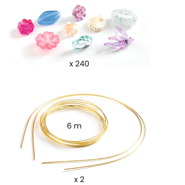 dj00038 Knutselset Tiara's blauw