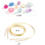 Djeco dj00038 Knutselset Tiara's blauw