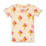 Feetje shortama Isa Icecream - Premium Summerwear perzik