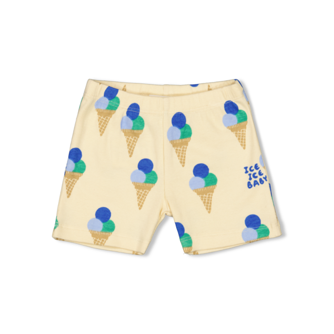 Feetje shortama Gino Gelato - Premium Summerwear geel/blauw