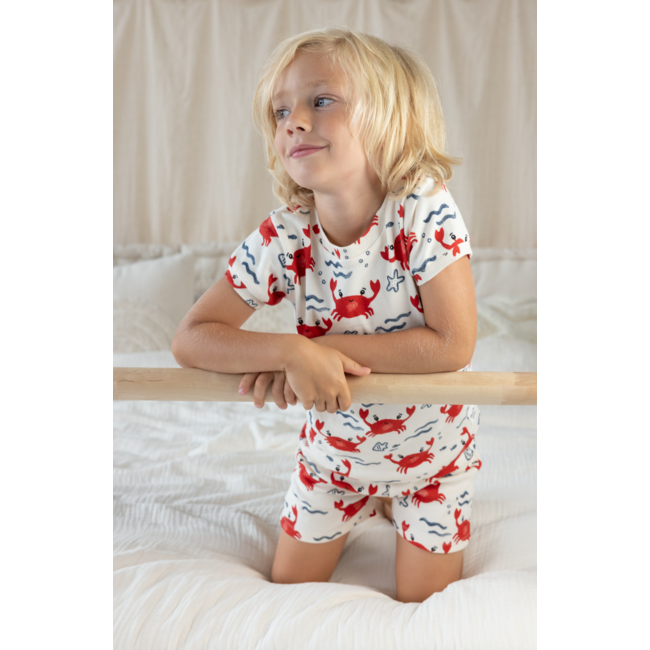 Feetje shortama Cooper Crab - Premium Summerwear offwhite