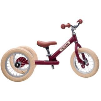 Trybike Trybike steel 2 in 1 loopfiets mat rood