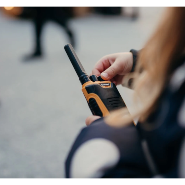 Kidywolf Kidytalk Walkie talkies groen-oranje