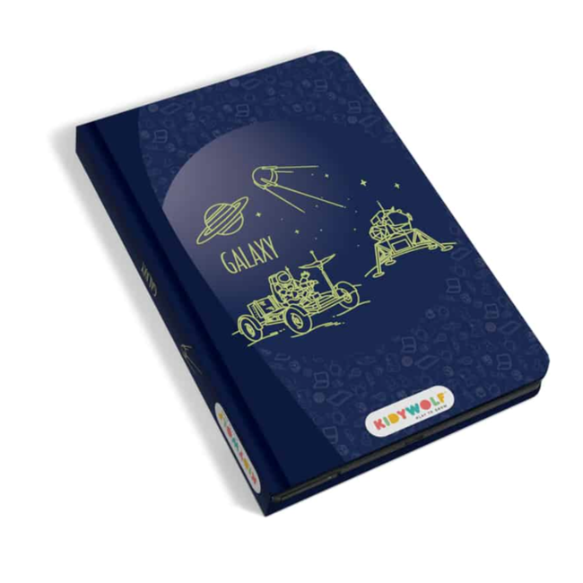 Kidywolf Kidydraw mini Tekenblok Galaxie