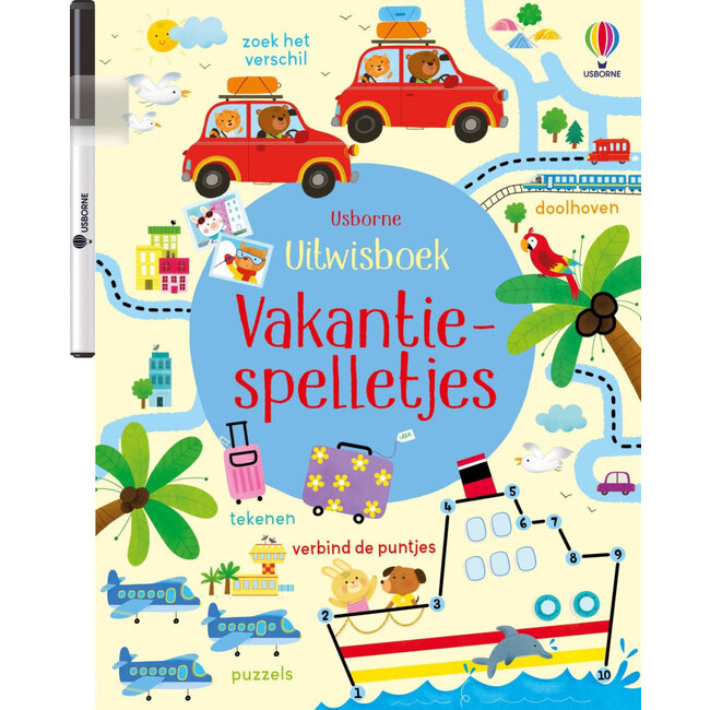 Uitwisboek - Vakantiespelletjes