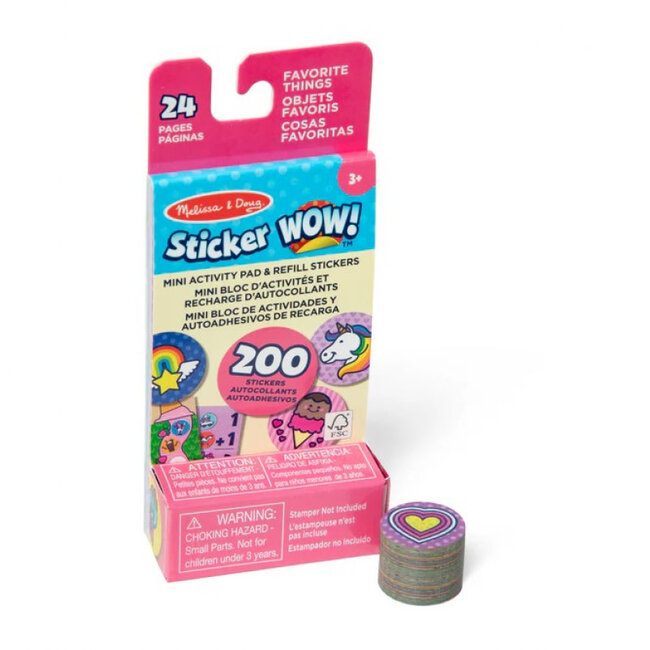 Sticker WOW! Mini+refill - Favorite Things