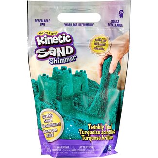 Kinetic Sand Kinetic Sand - Blauwgroen Sprankelend En Glinsterend